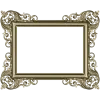 Baroque Corner Frame STL - 3D Model for CNC Router