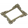 Baroque Corner Frame STL - 3D Model for CNC Router
