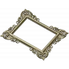 Baroque Corner Frame STL - 3D Model for CNC Router