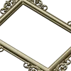 Baroque Corner Frame STL - 3D Model for CNC Router