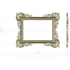 Baroque Corner Frame STL - 3D Model for CNC Router