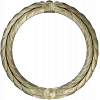 Laurel Wreath Frame STL for CNC Carving