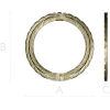 Laurel Wreath Frame STL for CNC Carving