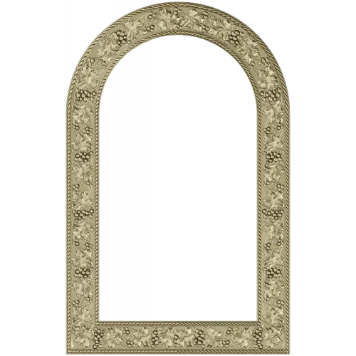Grapevine Arched Frame STL