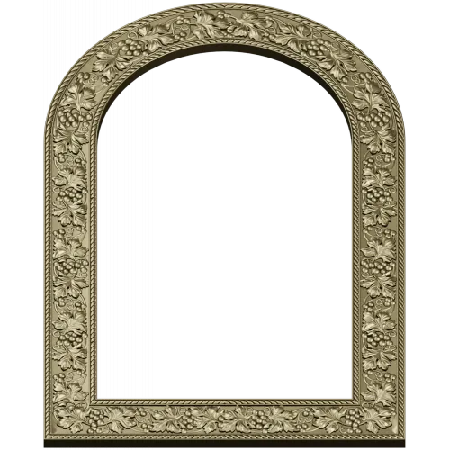 Grapevine Arched Frame STL