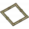 Regal Lion Medallion Frame - STL 3D model for CNC routers