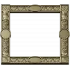 Regal Lion Medallion Frame - STL 3D model for CNC routers