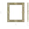 Regal Lion Medallion Frame - STL 3D model for CNC routers
