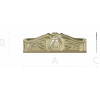 Резное изголовье в барочном стиле - STL 3D модель для ЧПУ