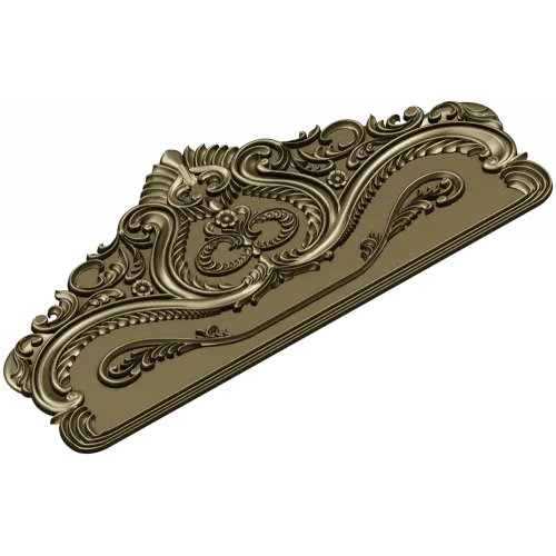 Классический картуш для изголовья кровати - 3D модель STL для ЧПУ