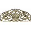 Seashell Rococo Crest - STL 3D model for CNC