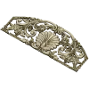 Seashell Rococo Crest - STL 3D model for CNC