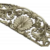 Seashell Rococo Crest - STL 3D model for CNC
