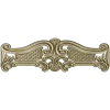 Ornate Rococo Headboard Crest - STL 3D model for CNC
