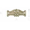 Ornate Rococo Headboard Crest - STL 3D model for CNC