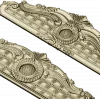 Baroque Headboard Relief STL for CNC