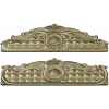 Baroque Headboard Relief STL for CNC