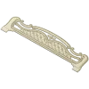 Ornate Arched Headboard STL for CNC - 3D Model for Wood Carving