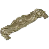 Ornate Rococo Headboard STL 3D Model for CNC