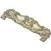 Ornate Rococo Headboard STL 3D Model for CNC