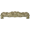 Ornate Rococo Headboard STL 3D Model for CNC