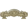 Викторианская корона - 3D модель STL для ЧПУ (спинка)