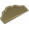 Floral Crest Headboard - STL 3D model for CNC milling