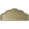 Floral Crest Headboard - STL 3D model for CNC milling