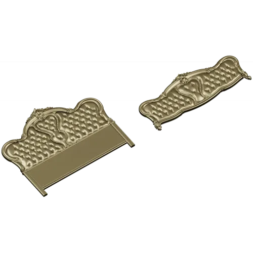 Барочное изголовье - 3D модель STL для ЧПУ