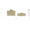 Барочное изголовье - 3D модель STL для ЧПУ