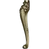 Rococo Rose Cabriole Leg STL for CNC