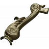 Acanthus Scroll Furniture Leg - STL 3D model for CNC