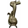 Acanthus Scroll Furniture Leg - STL 3D model for CNC