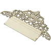 Regal Filigree Headboard Crest - STL 3D model for CNC