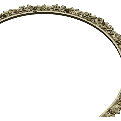 Арка Розалина - резная арочная спинка с розами (STL для ЧПУ)