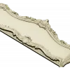 Резная спинка кровати в стиле рококо - STL 3D модель для ЧПУ
