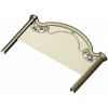 Baroque Arched Headboard STL model for CNC routing