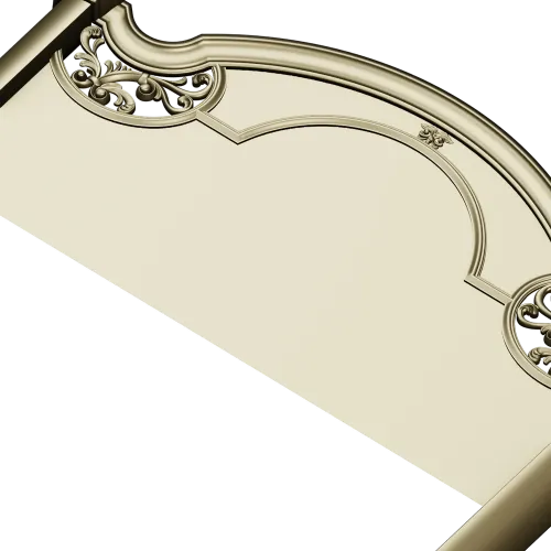Baroque Arched Headboard STL model for CNC routing