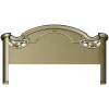 Baroque Arched Headboard STL model for CNC routing