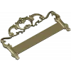 Rococo Headboard STL for CNC Milling