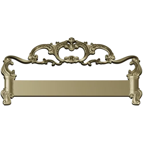 Rococo Headboard STL for CNC Milling