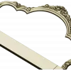 Rococo floral headboard STL for CNC milling