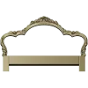 Rococo floral headboard STL for CNC milling