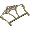 Rococo Triple Arch Headboard STL 3D model for CNC