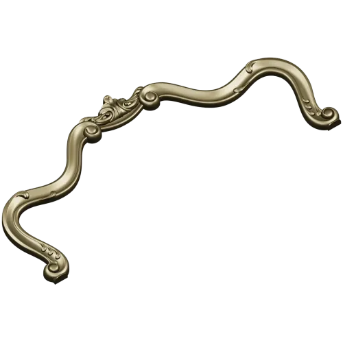 Rococo Headboard Crest STL for CNC