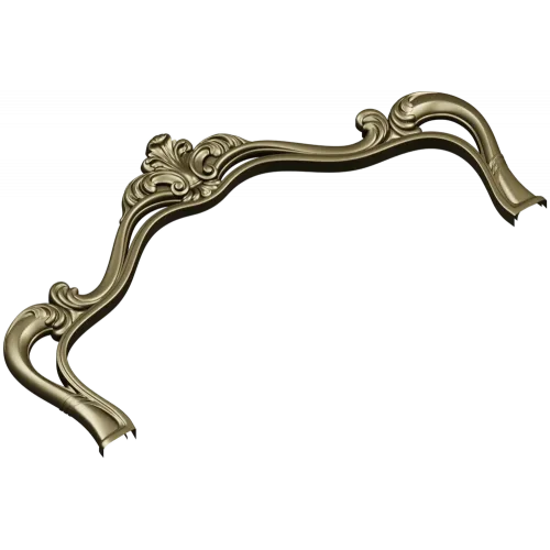 Рокайльное изголовье - 3D модель STL для ЧПУ