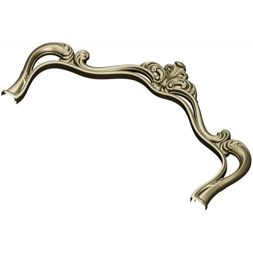 Рокайльное изголовье - 3D модель STL для ЧПУ