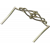 Вензельная корона для спинки кровати - 3D STL модель для ЧПУ