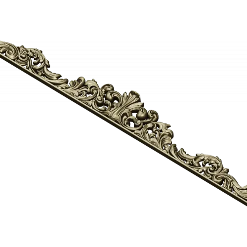 Карниз-накладка "Королевский картуш" - 3D модель STL для фрезера