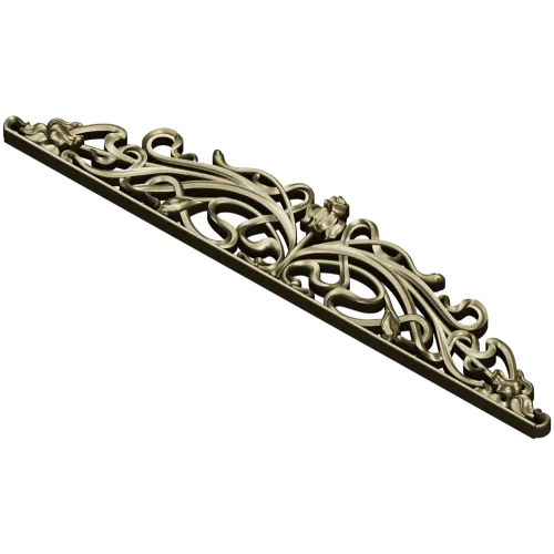 Вензель Версаль - декоративная корона (3D модель STL для ЧПУ)